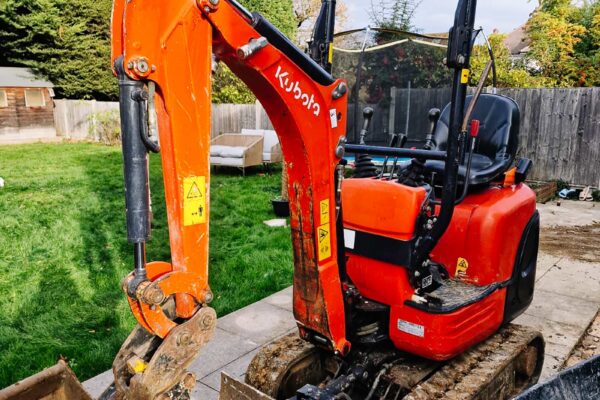 Plant hire equipment — site clearance project