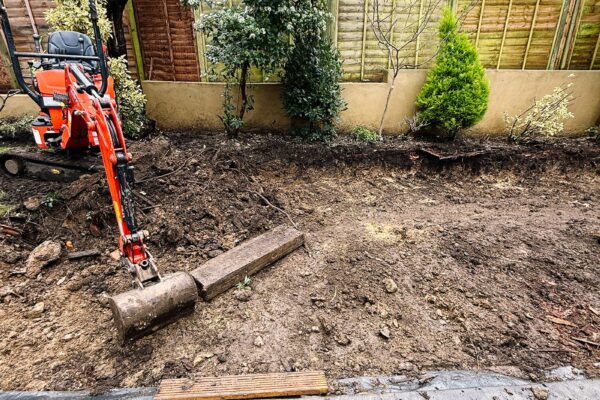 Plant hire machinery at work — project gallery